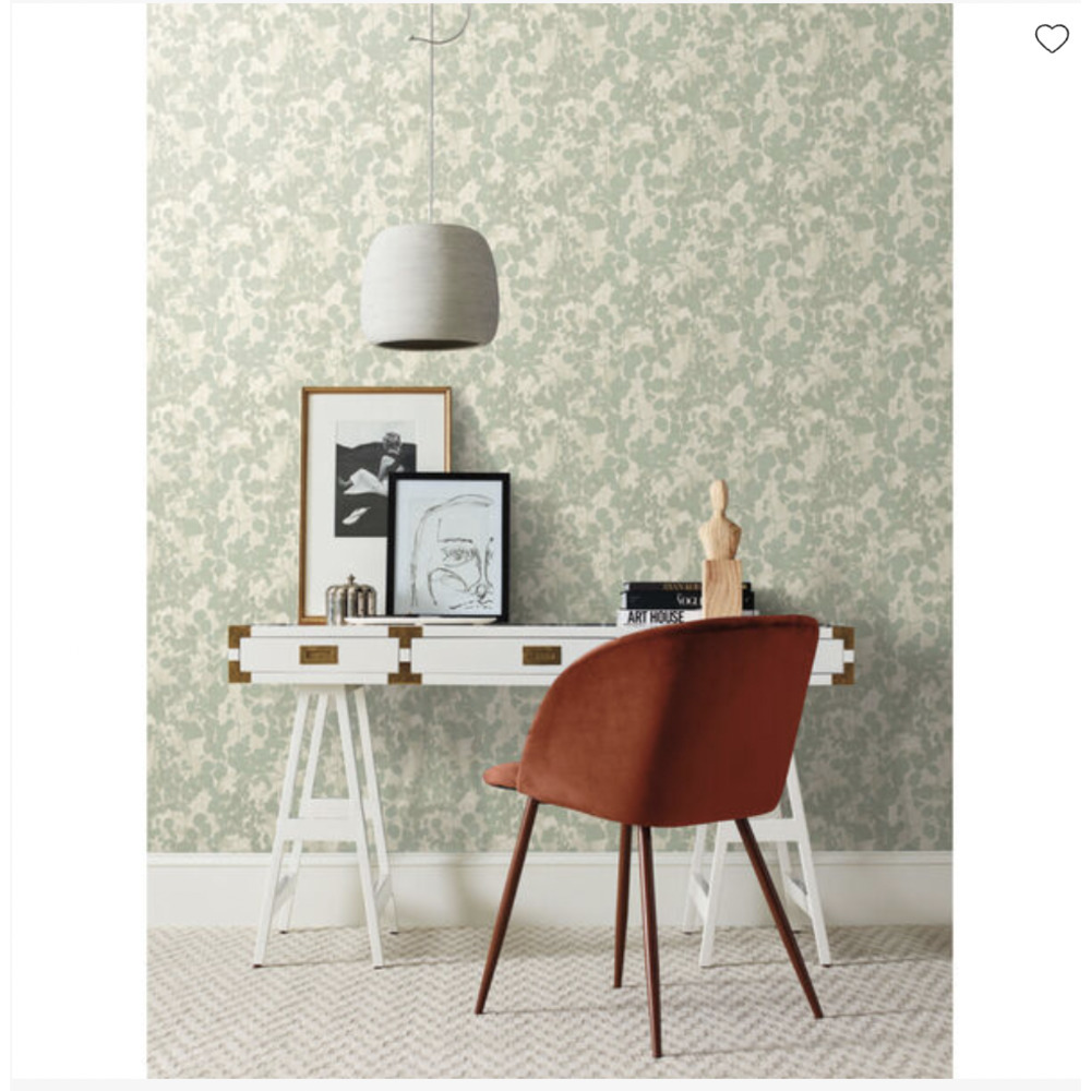 York Candice Olson Botanical Dreams Green Pressed Leaves Wallpaper 1 Roll